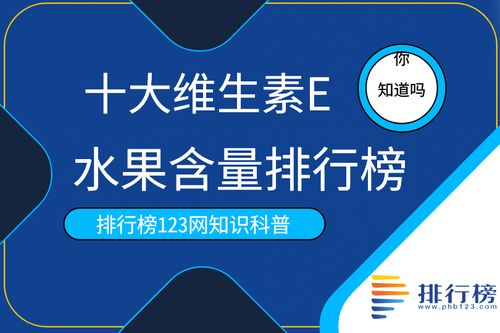 健康食品排行榜 健康零食 生活知识榜 排行榜123网